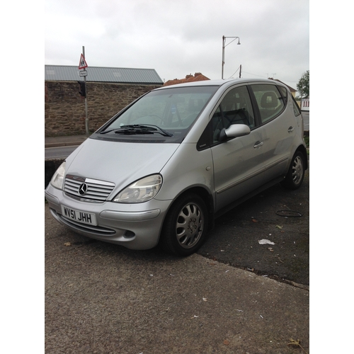 20D - Mercedes A Class - WV51 JHH - 1.7L Diesel - MOT JULY 19 - Mileage 113,440 - Full Leather Interior, H... 