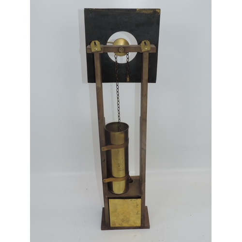 111 - Wood and Brass Water Clock or Clepsydra - 31