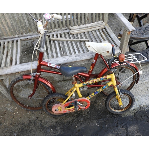 150 - 3x Child's Bikes