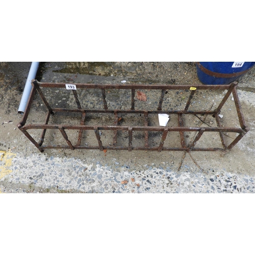 193 - Wrought Iron Planter