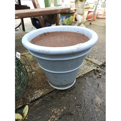 26 - Glazed Garden Planter