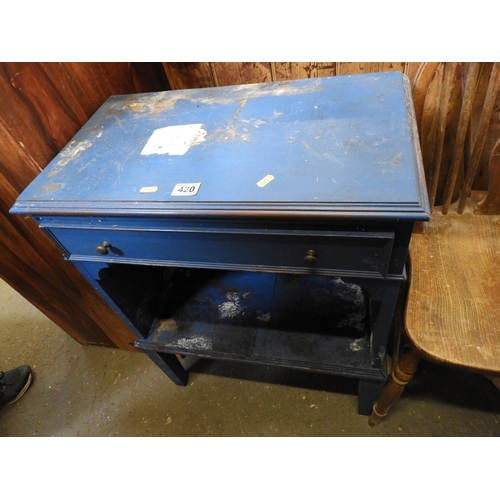 420 - Small Sideboard with Shelf under