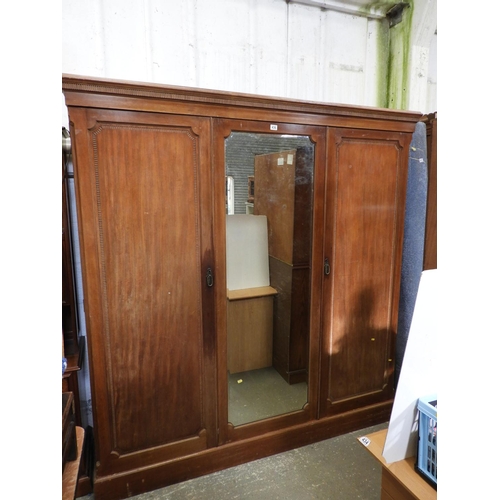 436 - Edwardian Compactum with Hanging Space