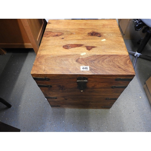 446 - Wooden Chest