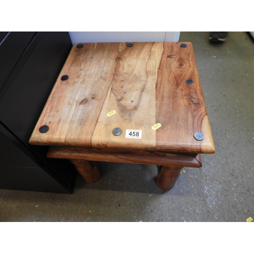 458 - Mexican Pine Occasional Table