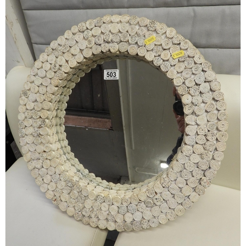 503 - Decorative Circular Mirror