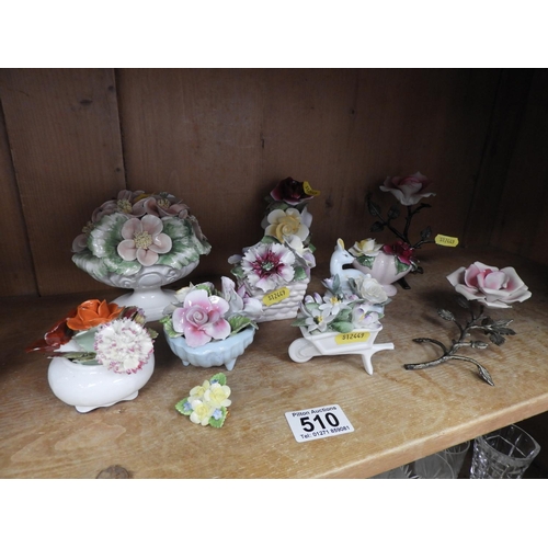 510 - Ornaments - Capodimonte Style