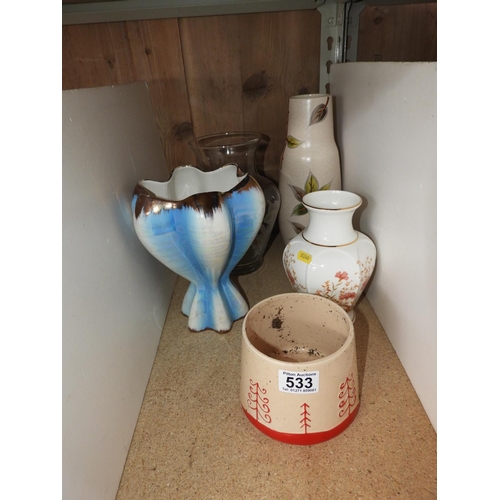 533 - Vases, Planters etc