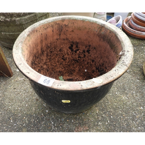 68 - Glazed Garden Planter