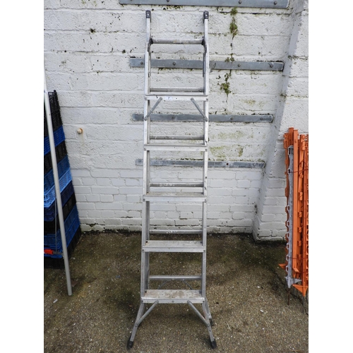 7 - Folding Aluminium Ladders