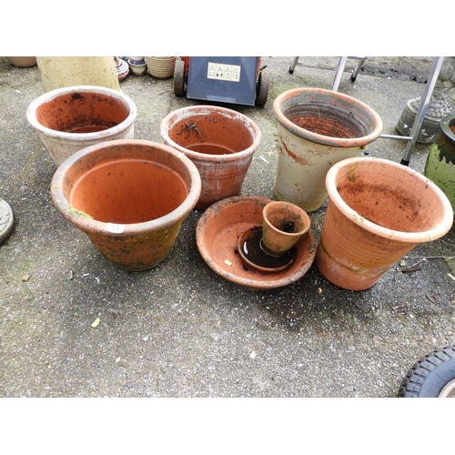 71 - Quantity of Terracotta Plant Pots