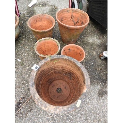 90 - Terracotta Plant Pots