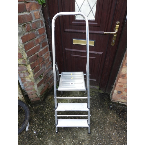 93 - Folding Aluminium Ladders