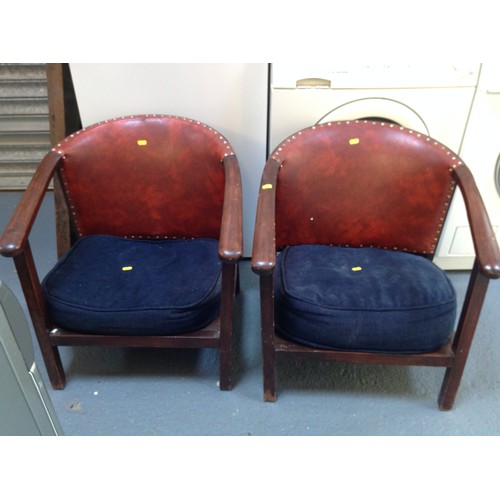 615 - Pair of Tub Chairs