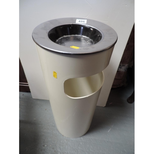 486 - Combination Litter Bin Ashtray