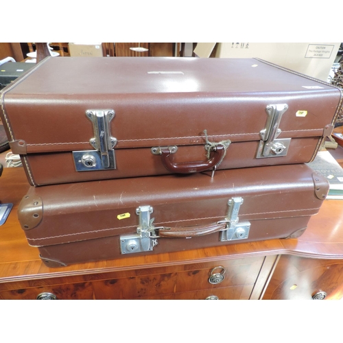 503 - Vintage Suitcases with Keys