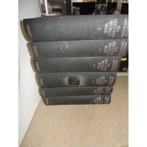 702 - Hardback Books - Winston Churchill Second World War