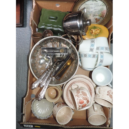 723 - Various China and Cutlery