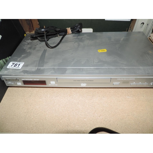 781 - Panasonic CD/DVD Player