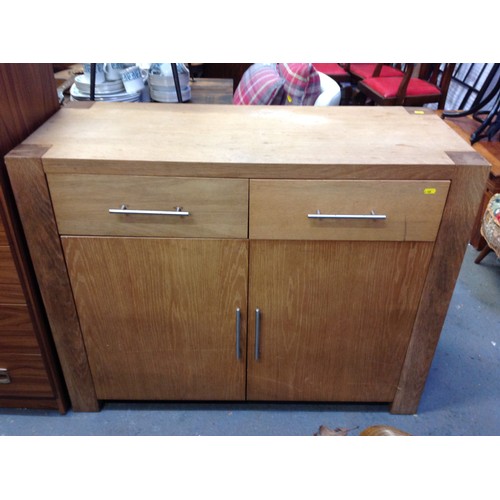 502A - Modern Oak Sideboard