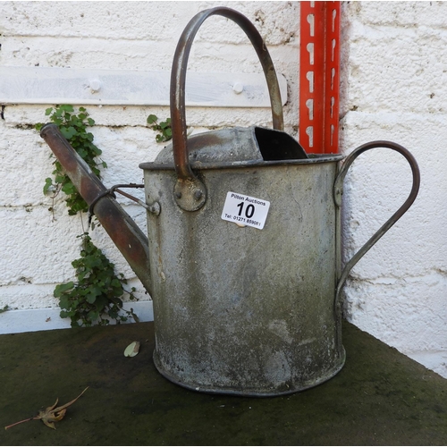 10 - Galvanised Watering Can