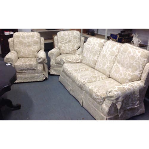 213 - Upholstered Three Piece Suite