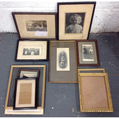 379 - Old Photographs, Frames etc