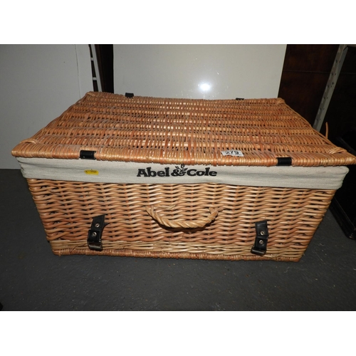 279 - Wicker Hamper