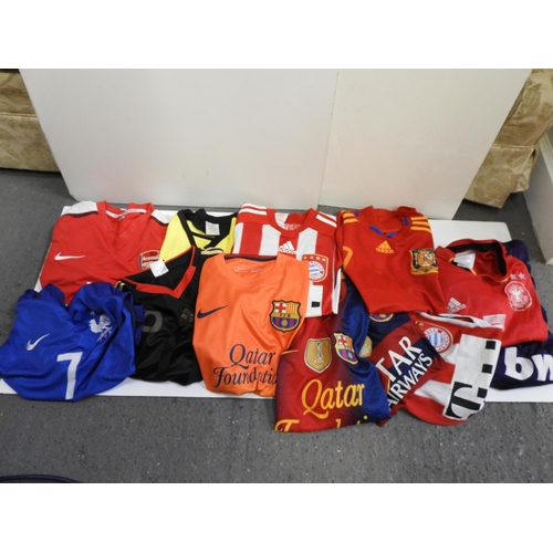 324 - Football Shirts - Some Believed to be Copies