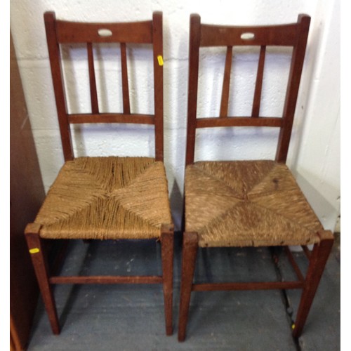 264 - Harlequin Set of 4x Bedroom Chairs (NB: 2 Pictures)