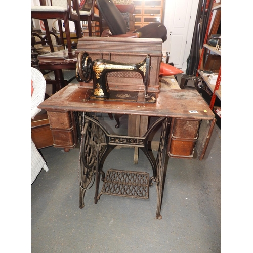 469 - Treadle Sewing Machine - A/F