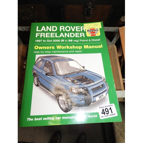 491 - Haynes Landrover Freelander Workshop Manual 1997 - 2006 - As New Condition