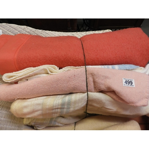 499 - Bundle of Blankets