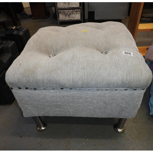 505 - Upholstered Stool