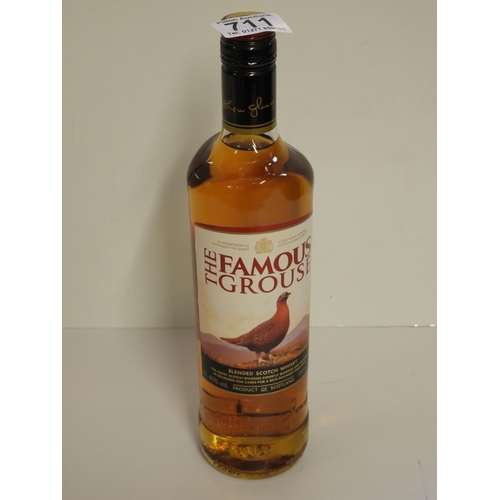 711 - Bottle of Famous Grouse Whisky