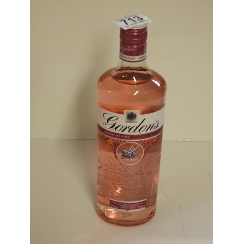 713 - Bottle of Gordon's Pink Gin