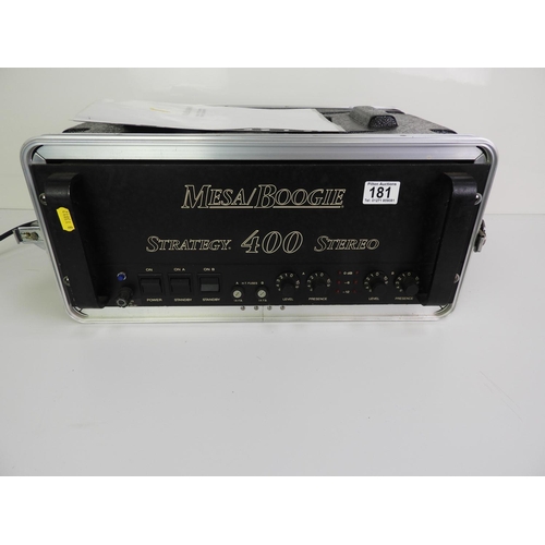 mesa boogie strategy 400 stereo