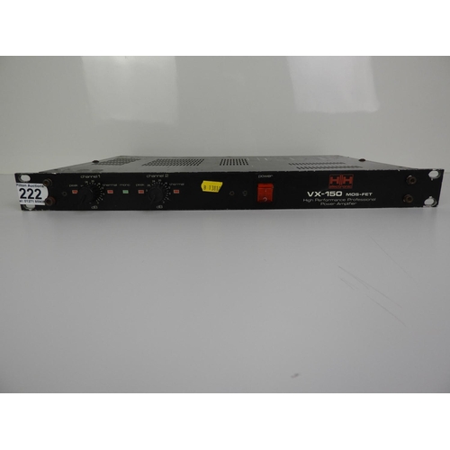 HH electronic パワーアンプ VX-200 MOS-FET HH electronic パワーアンプ VX-200 MOS-FET