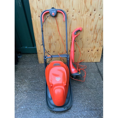 912 - Flymo Easy Glide Lawnmower and Strimmer