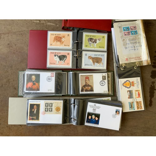 197 - First Day Covers - large qty of Isle of man