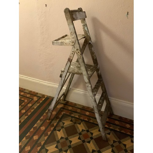 46 - Vintage Wooden Ladders