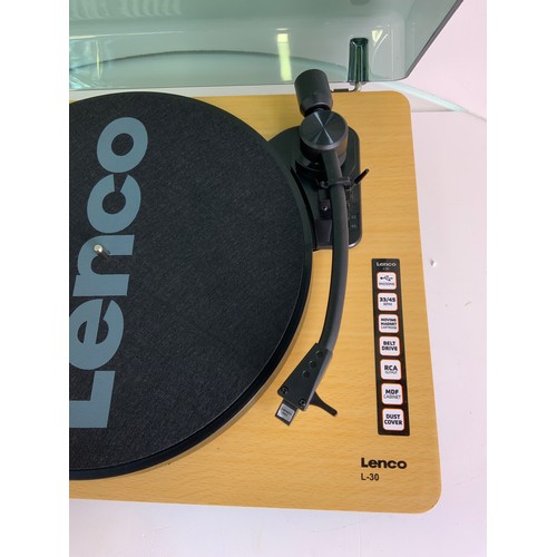 192 - Boxed Lenco Turntable