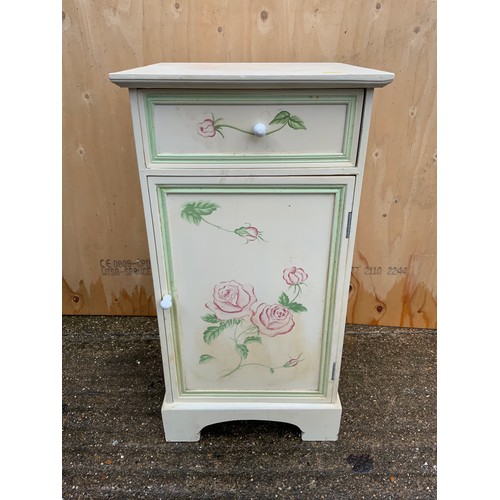 686 - Painted Bedside Cabinet