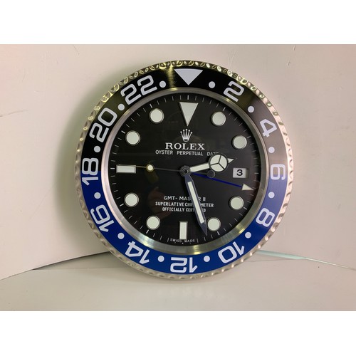 683 - Rolex Dealer Display Clock to Replicate Oyster Perpetual Date GMT Master II