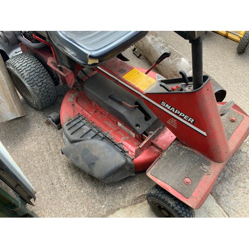 148 - Snapper Ride On Lawnmower - Seen Running