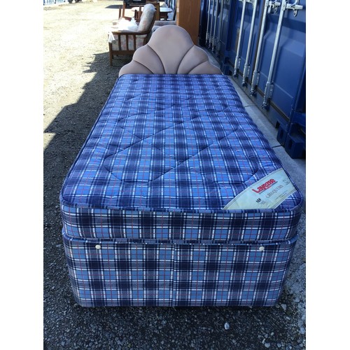 173B - Single Bed with Headboard and Under Bed Storage