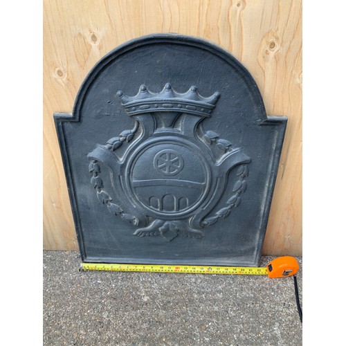 167 - Cast Iron Fire Back