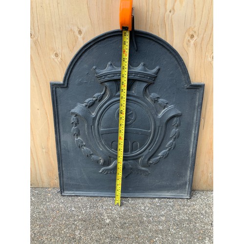 167 - Cast Iron Fire Back