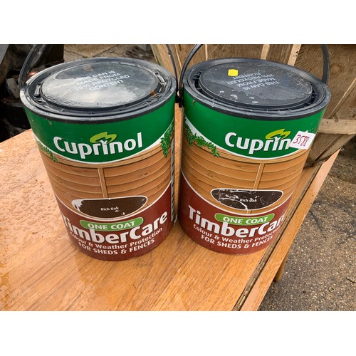 150 - 2x Tubs of Cuprinol
