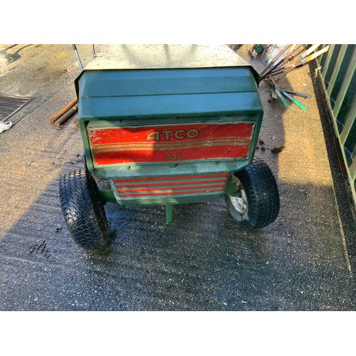 122 - Atco 7/32 Ride On Mower